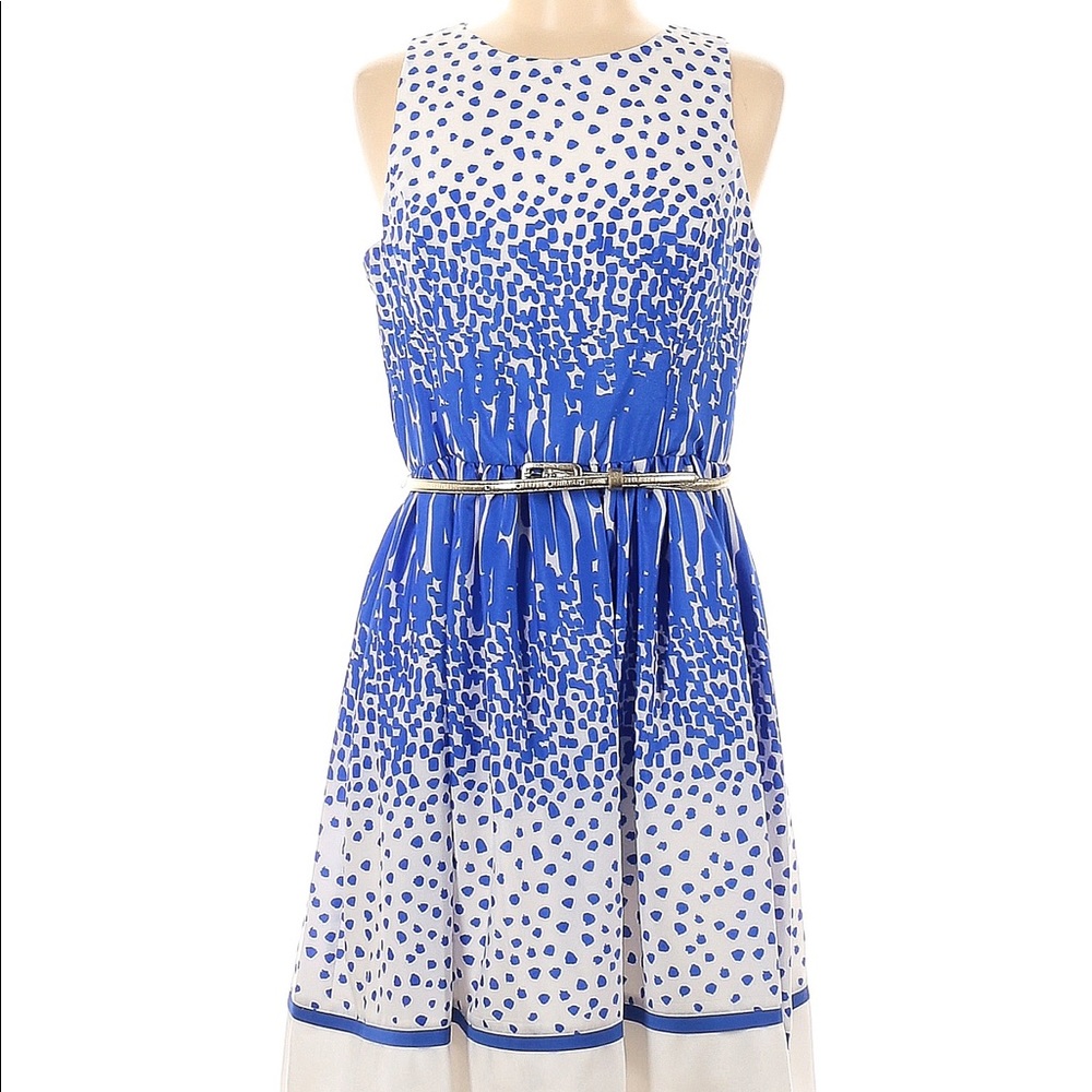 Eliza J fit and flare dress